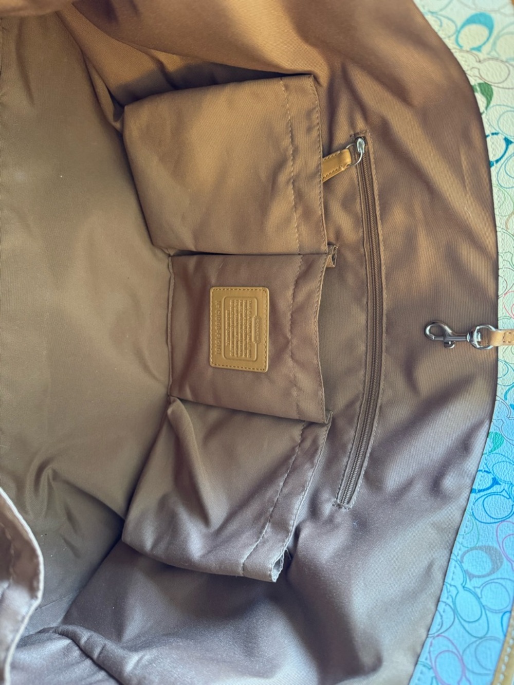 Coach Multicolor Tote - Picture 8 of 12